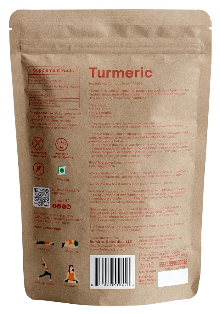 Vedic Herbs Herb Natural Ayurvedic Supplement Gluten Free