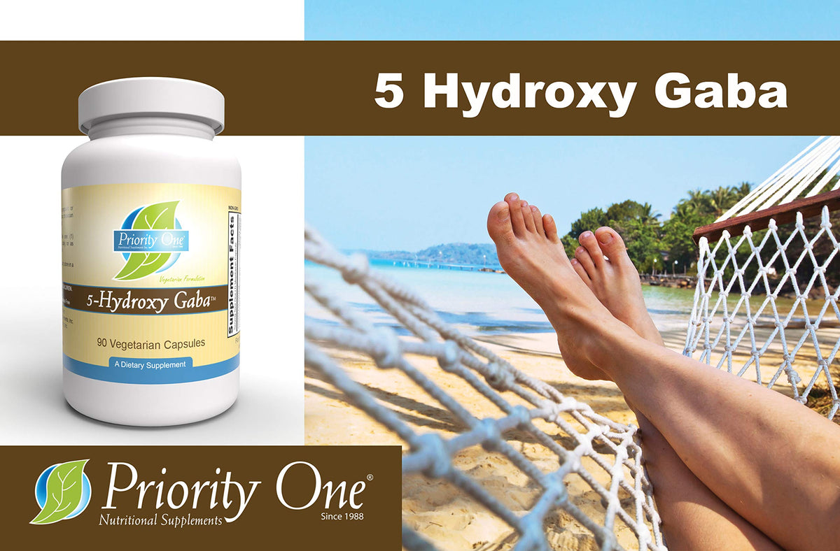 Priority One 5-HTP with GABA - 90 Vegetarian Capsules - image 6