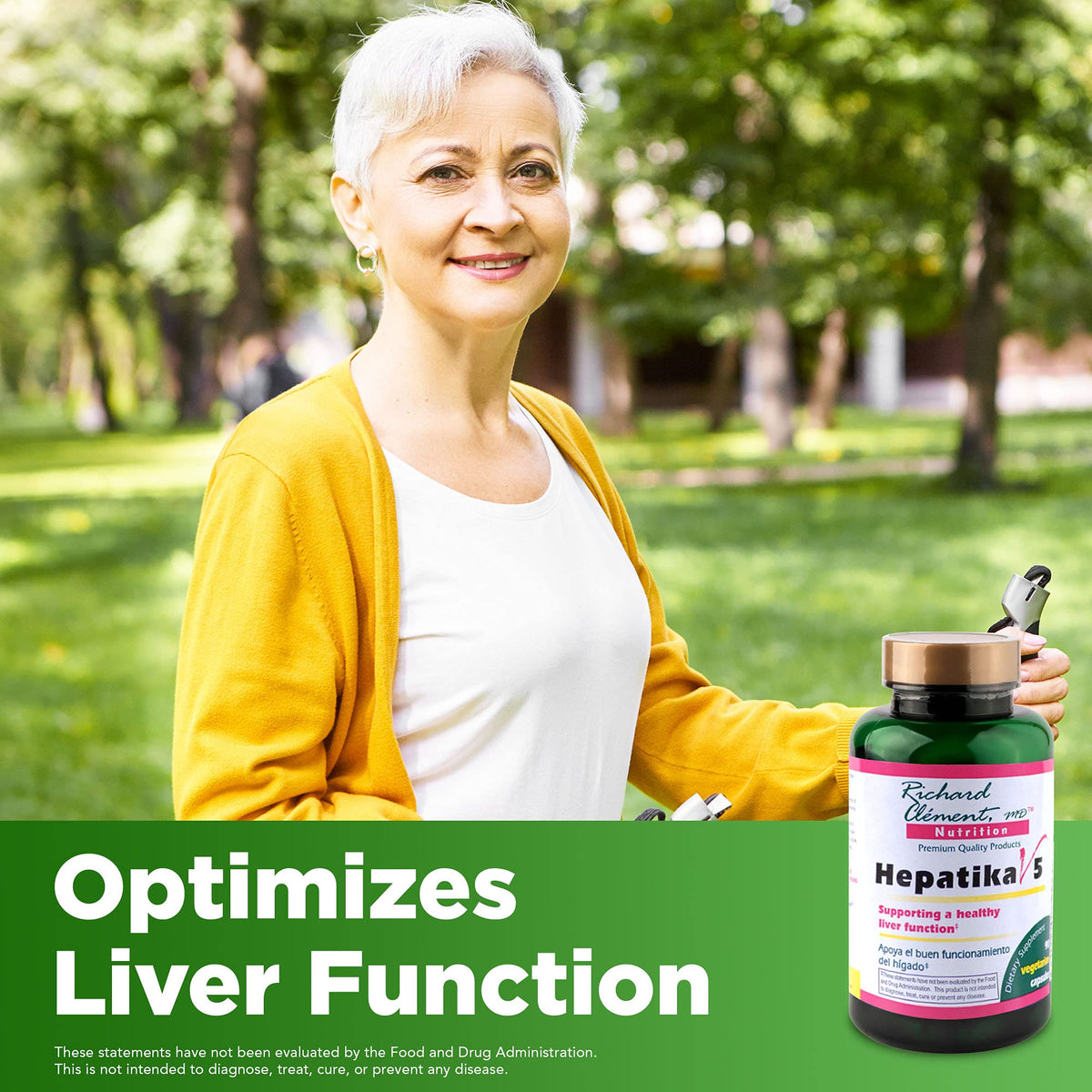 Richard Clement MD Hepatika V5-G Liver Support - 90 Capsules - image 5