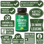Peak Performance All 9 Essential Amino Acids - 105 Capsules - image 3