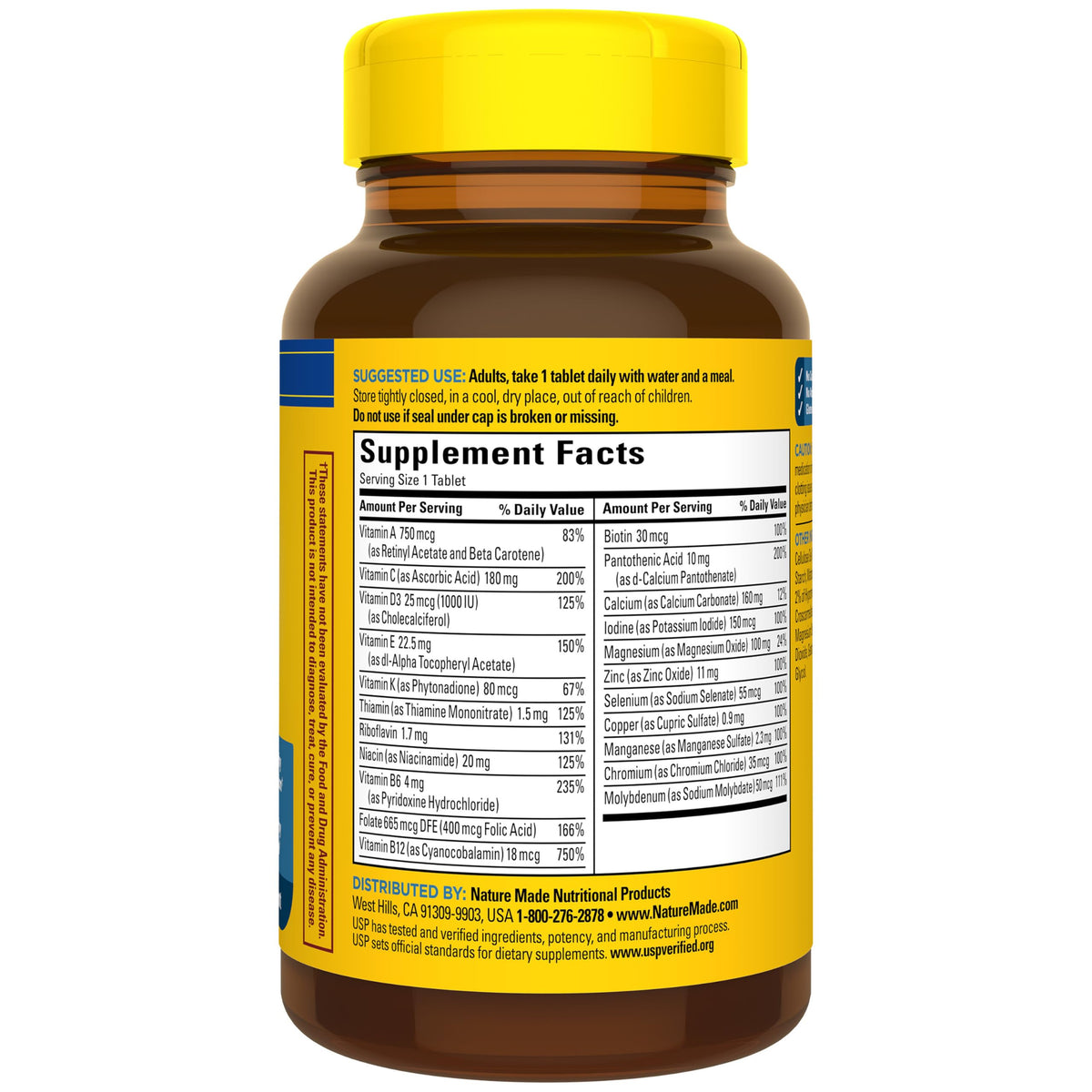Nature Made Multivitamin for Him - 90 Tablets - image 8
