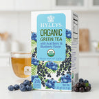 Hyleys Organic Green Tea Acai & Blueberry - 25 Tea Bags - image 6