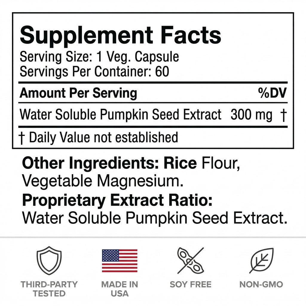 Blue Organix Overactive Bladder Control Support - 60 Vegetarian Capsules - image 6