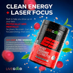 LIVEGOOD E3 Preworkout Powder with BCAA and EAAs - 30 Servings - image 3