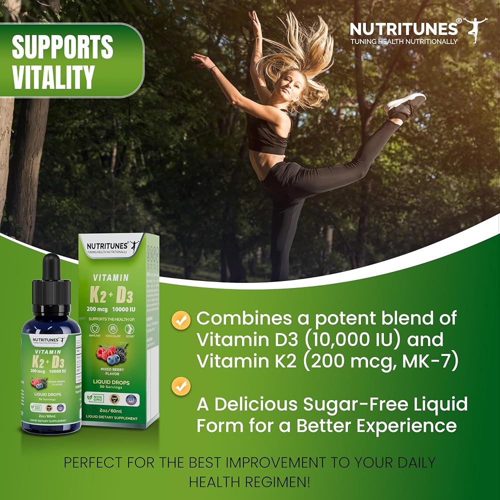 Nutritunes Vitamin K2 D3
