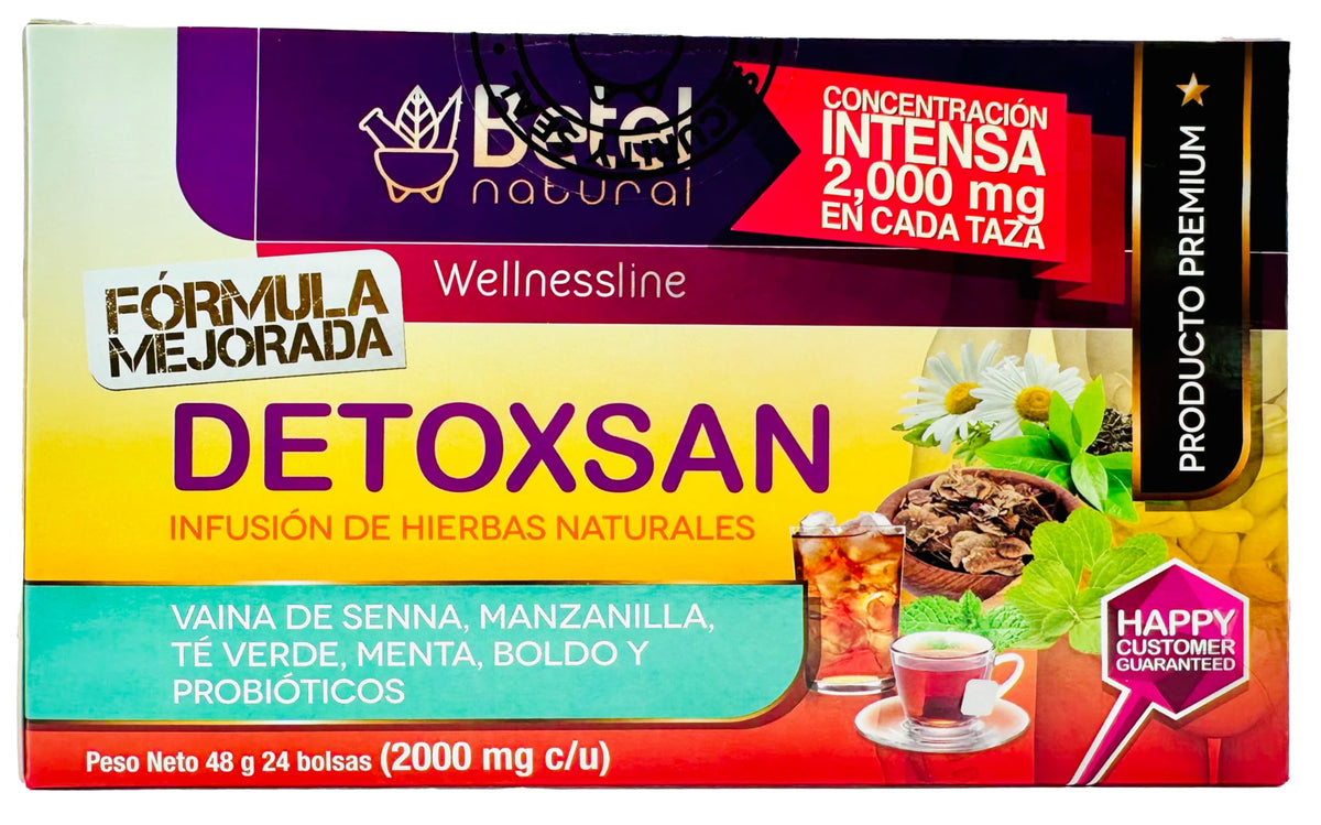 Betel Natural Detoxsan Total Detox Tea Whole Body Detox Formula - 24 - image 2