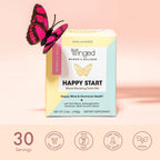 Winged Wellness Happy Start Mood Boosting Drink Mix Powder - 30 Servings - image 5