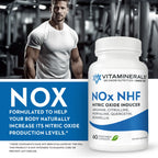 Vitaminerals 122 NOx L-Arginine & L-Citrulline - 60 Vegetarian Capsules - image 4