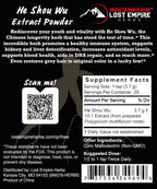 Lost Empire Herbs He Shou Wu 10:1 Extract Powder - 100g - image 2