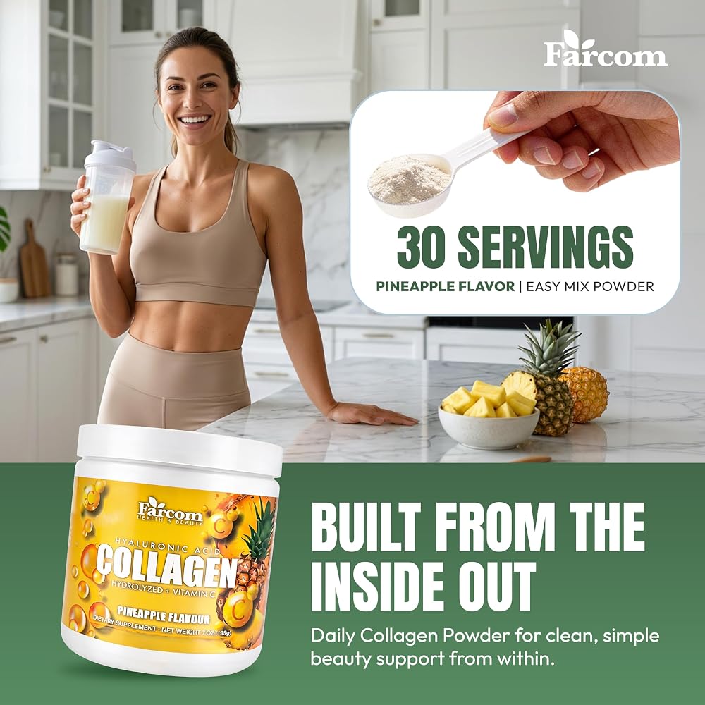 Farcom Hyaluronic Acid Collagen Powder