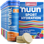 Nuun Sport Electrolyte Tablets Mixed Flavors - 60 Servings