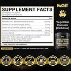 NUQIIT Berberine Supplement with Turmeric & Green Tea - 90 Capsules - image 2