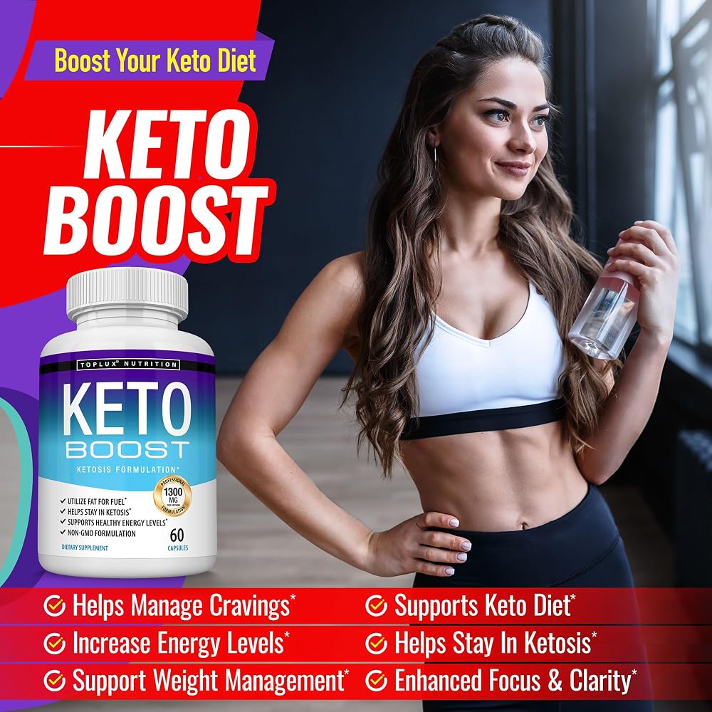Toplux Keto Boost Diet Pills Ketones Supplement - 120 Capsules - image 4