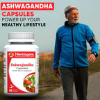 HERBOGANIC Ashwagandha 500mg Capsules - 60 Vegetarian Capsules - image 8