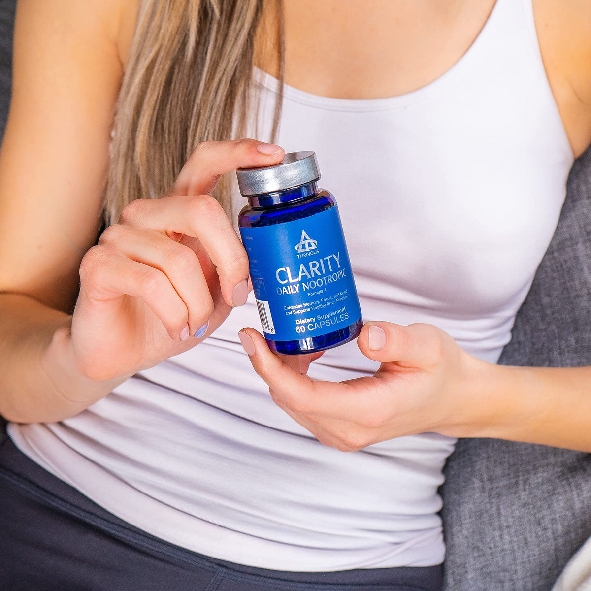 Thrivous Clarity Daily Nootropic Cognitive Support - 60 Vegan Capsules - image 7