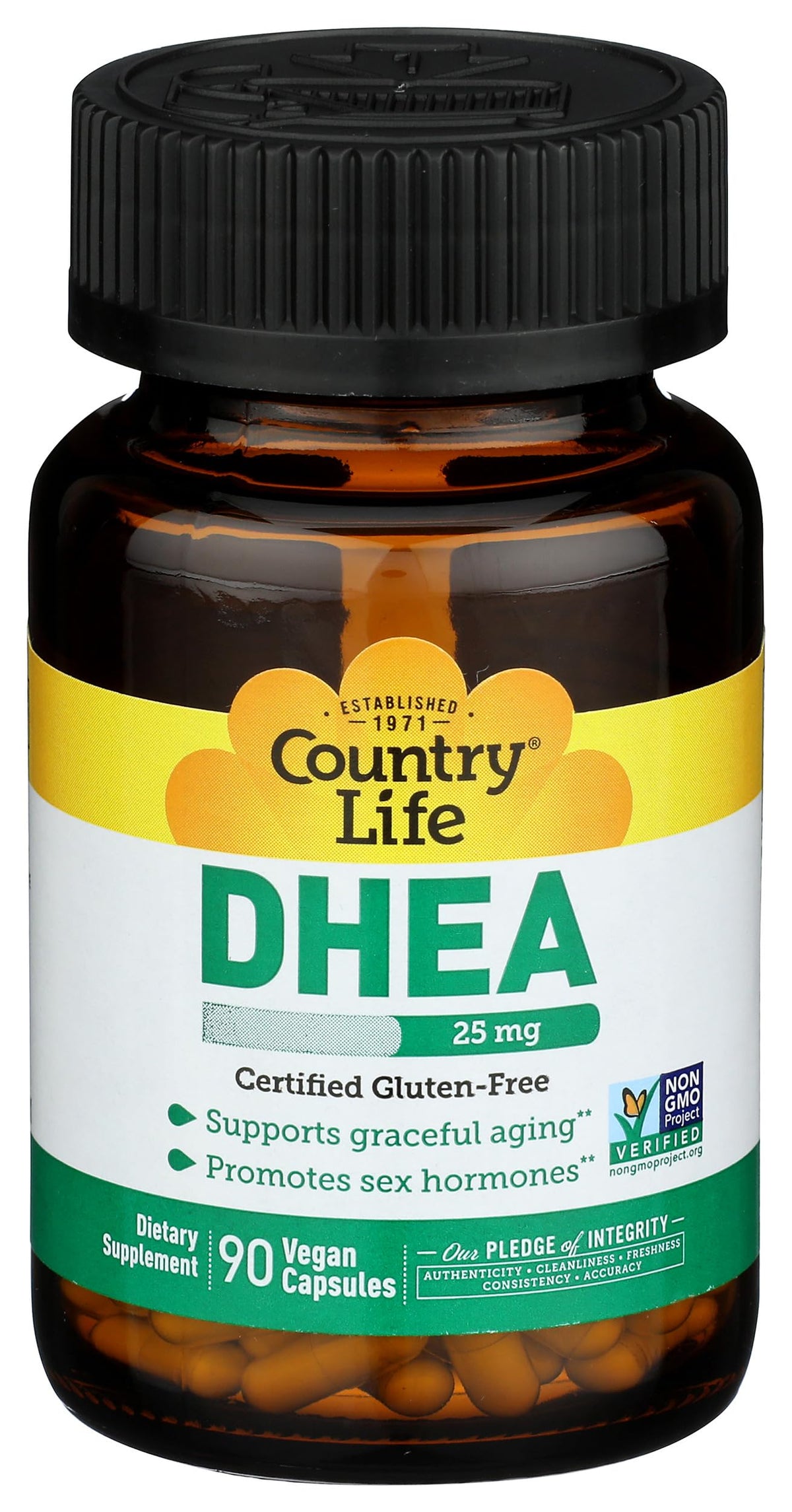 Country Life DHEA 25 mg - 90 Capsules