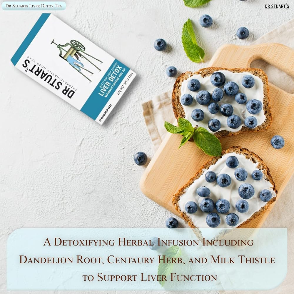 Dr Stuart's Liver Detox Tea Bags - 15 Teabags - image 3