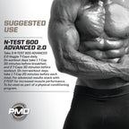 PMD Sports N-Test 600 Advanced 2.0 Nitric Oxide Booster - 90 Vegetarian Capsules - image 8