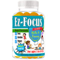 Celebrity LifeStyle Ez-Focus Gummies for Kids Brain Support - 60 Count