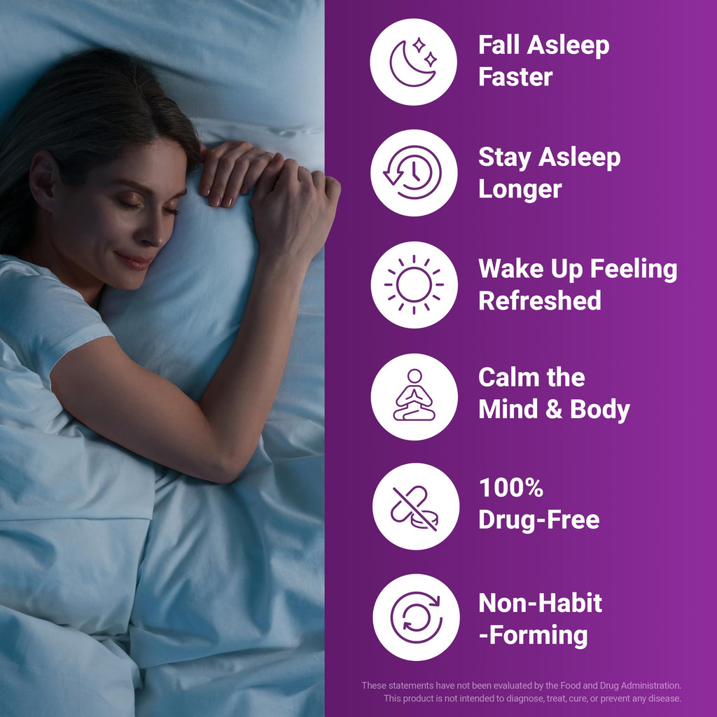 Force Factor Somnapure Drug-Free Sleep Aid for Adults for Occasional
