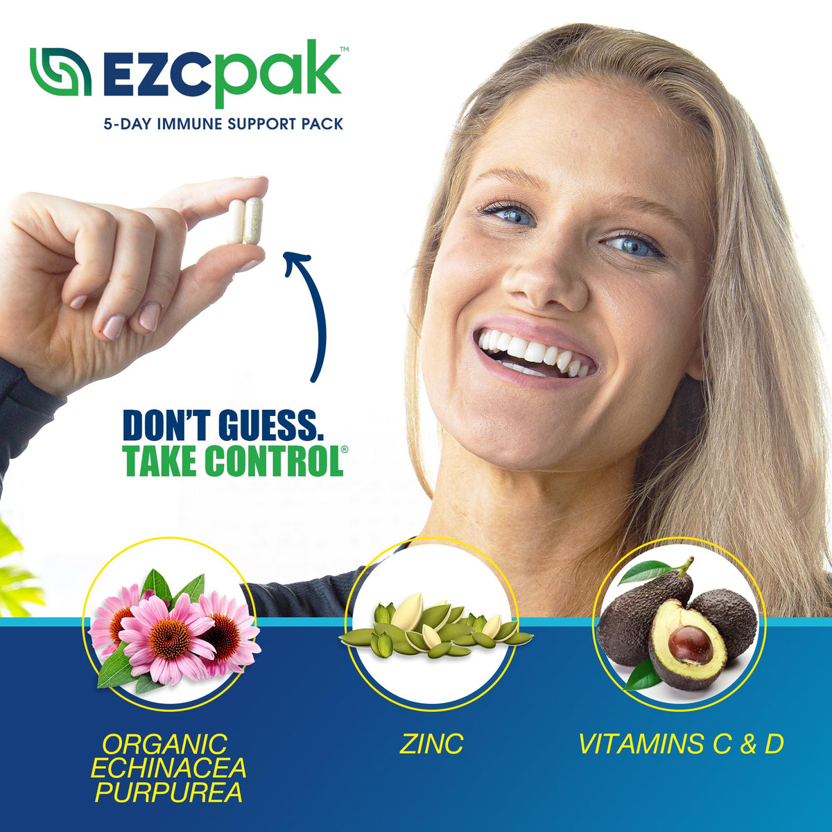EZC Pak 5-Day Immune System Booster with Echinacea - 1 Pack - image 5