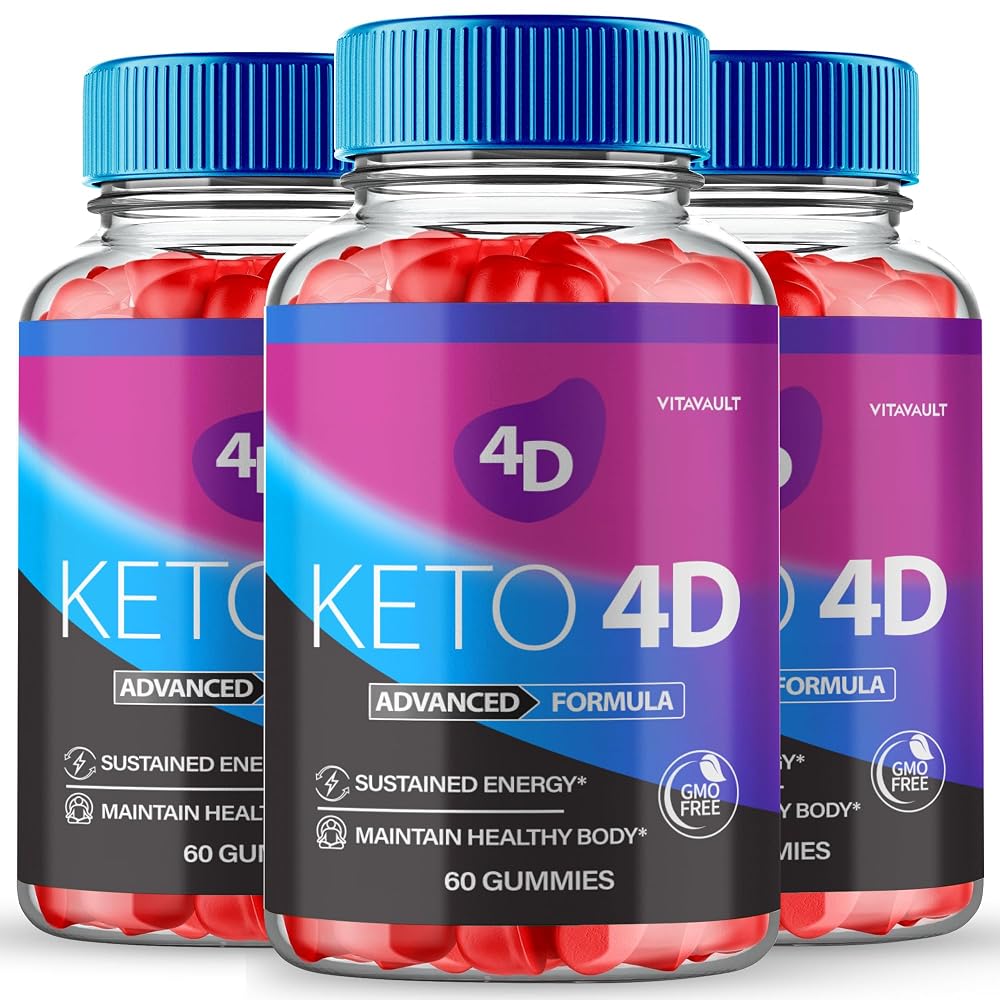 Vitavault Keto 4D ACV Gummies 1000mg - 180 Gummies