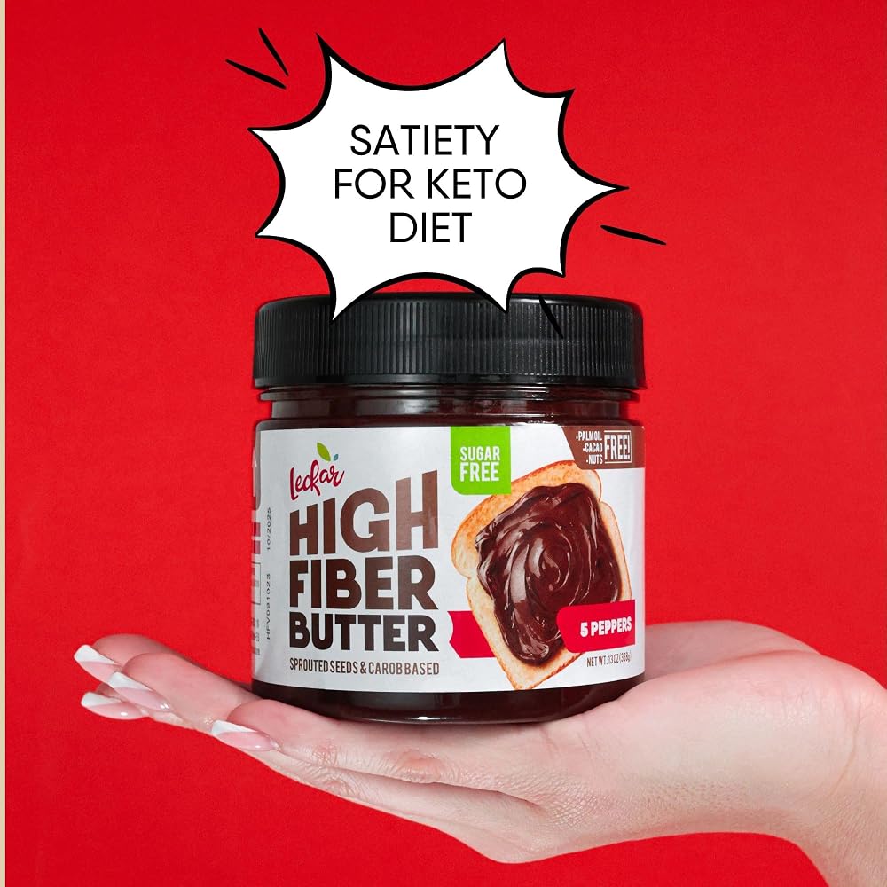 Leckar High Fiber Butter Keto Friendly Sugar Free - 13 Fl Oz - image 2