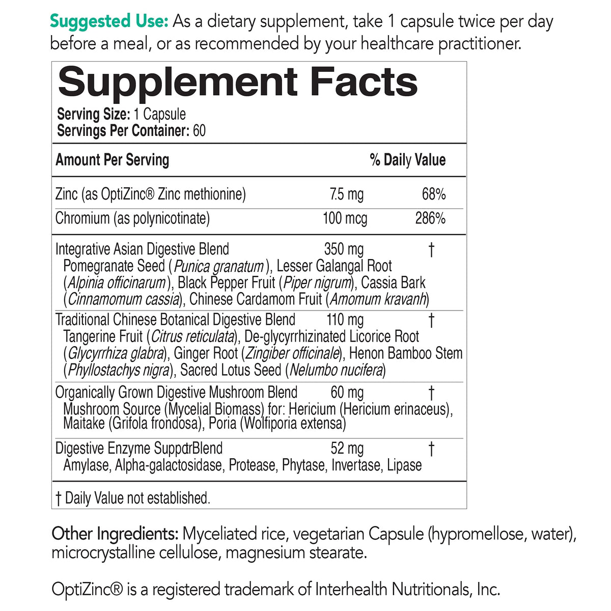 EcoNugenics ecoDigest Digestive Health Supplement - 60 Capsules - image 3