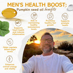 vibraxlabs Pumpkin Seed Oil - 100% Cold Pressed Pure 1000mg - image 3