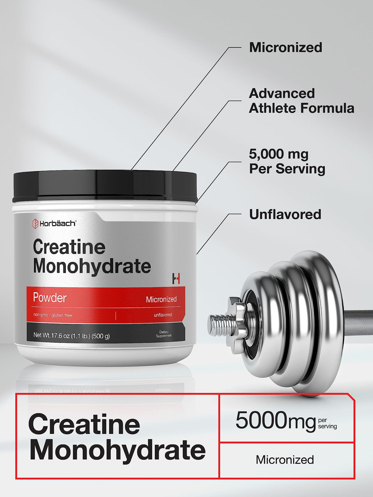 Horbäach Creatine Monohydrate - Parent