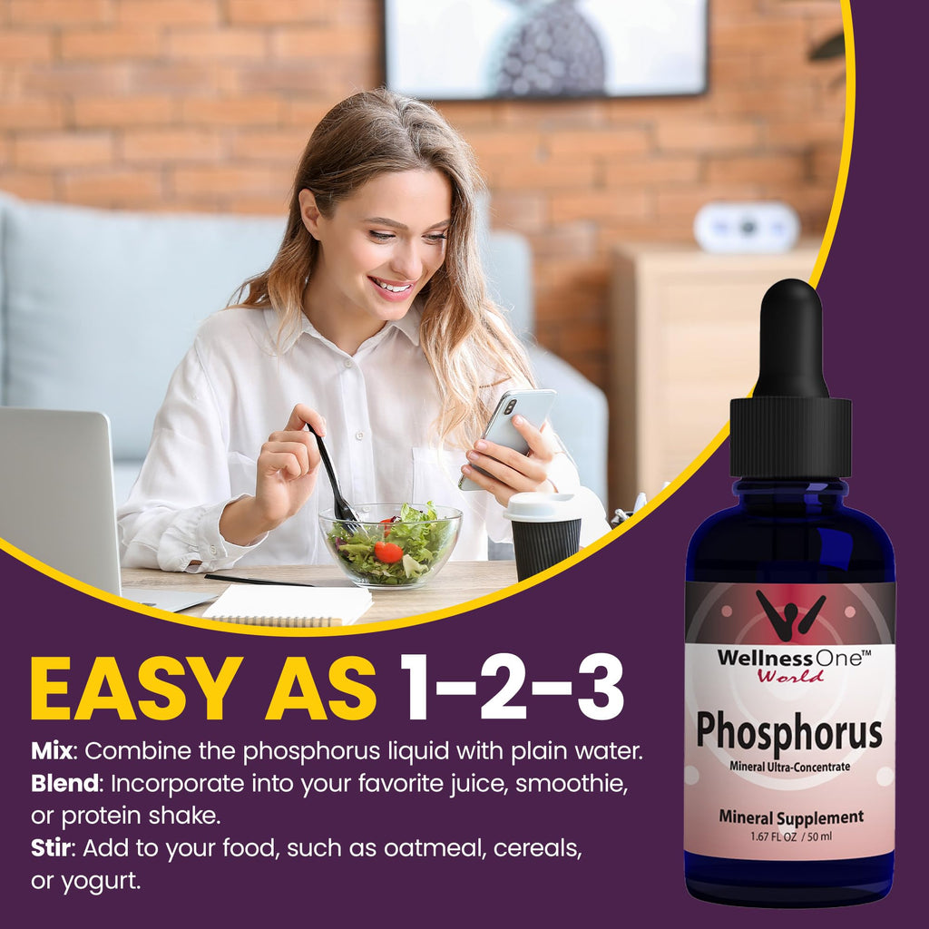 WellnessOne Ionic Phosphorus Liquid - 1.67 fl oz - image 7