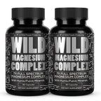 Wild Foods Magnesium Complex Supplement with 7X Forms, 90 Capsules