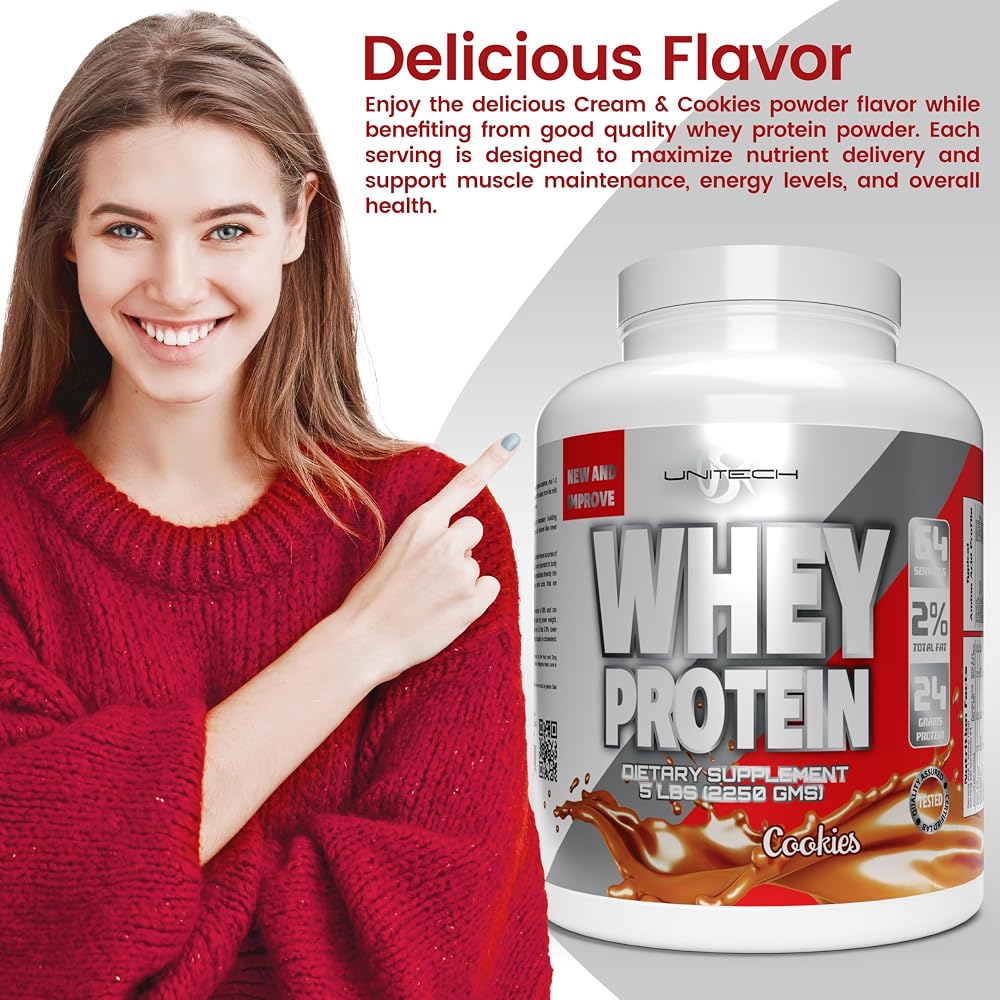 USK Whey Cookies Protein Powder - 80 oz - image 5