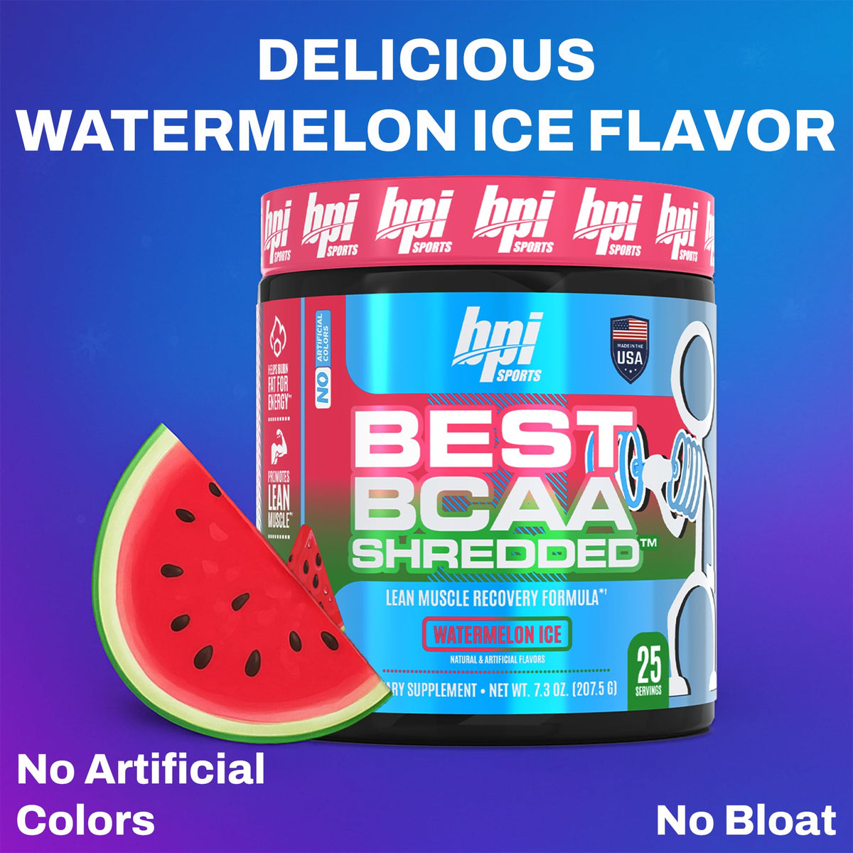BPI Sports Best BCAA Shredded Caffeine-Free Thermogenic Recovery