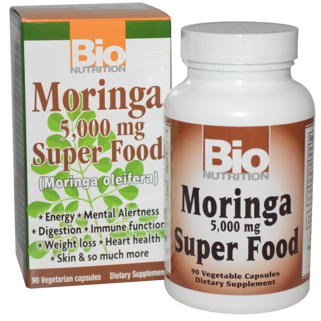 Bio Nutrition Moringa Oleifera Superfood Supplement 5000mg