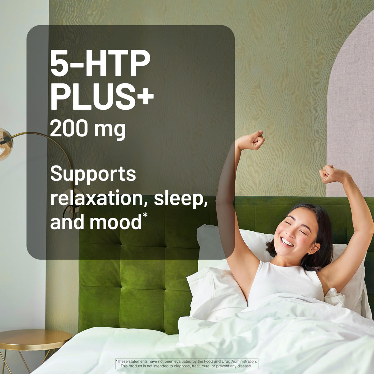 NatureWise 5-HTP 200mg Mood Support and Sleep Aid - 30 Capsules - image 2