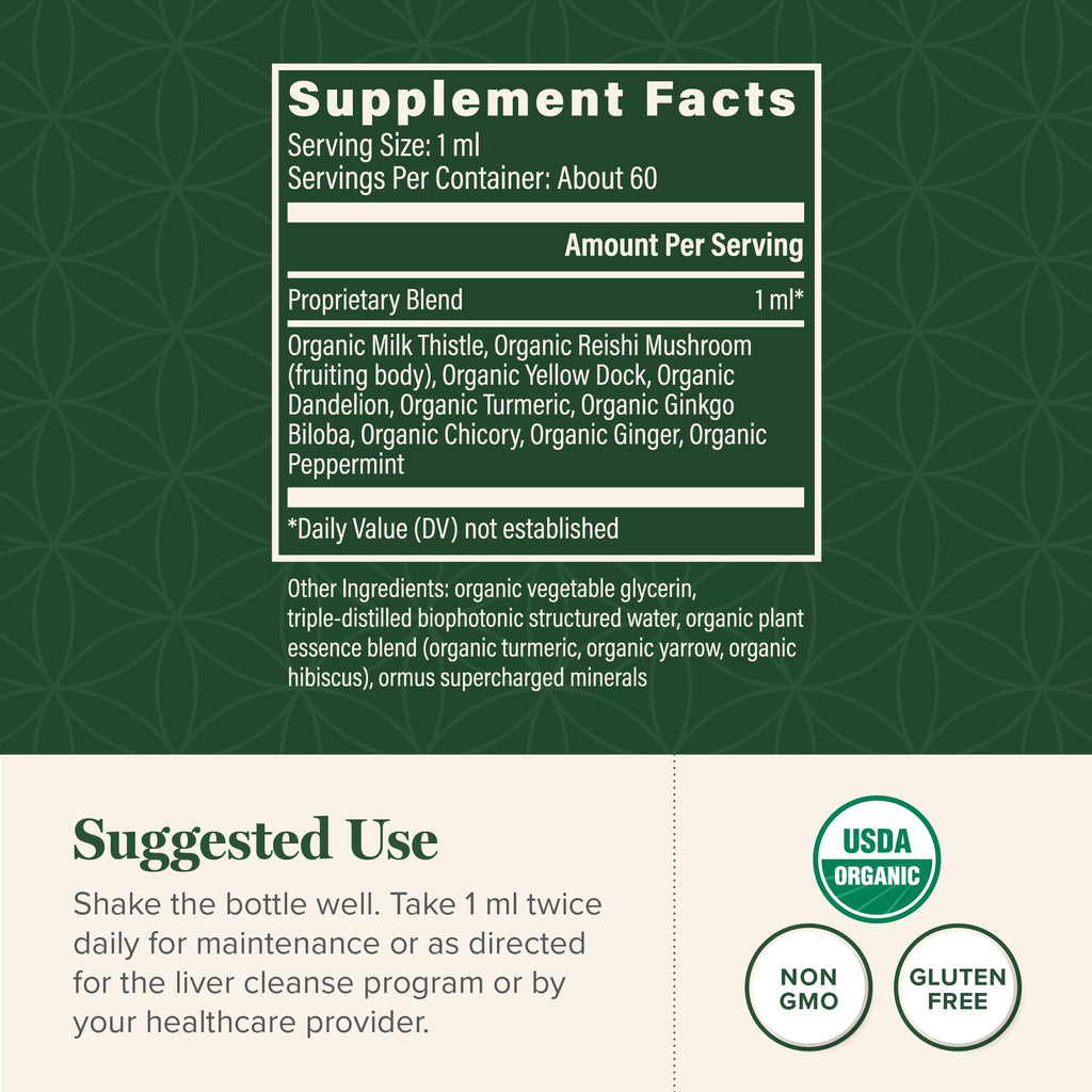 Global Healing Center Milk Thistle Liver Health Supplement - 2 Fl Oz - image 3
