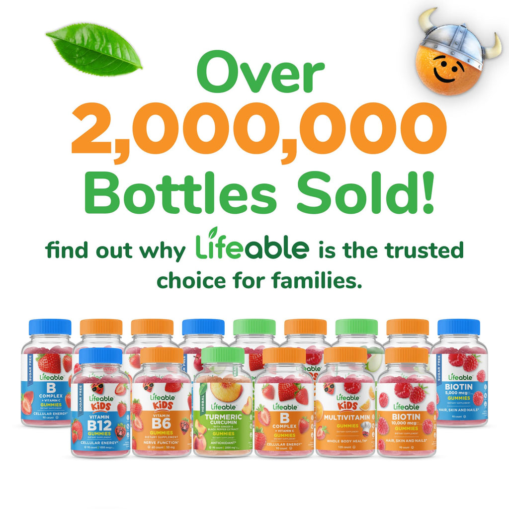 Lifeable Zinc for Kids 25 mg Vegan Berry Gummies - 90 Count - image 7