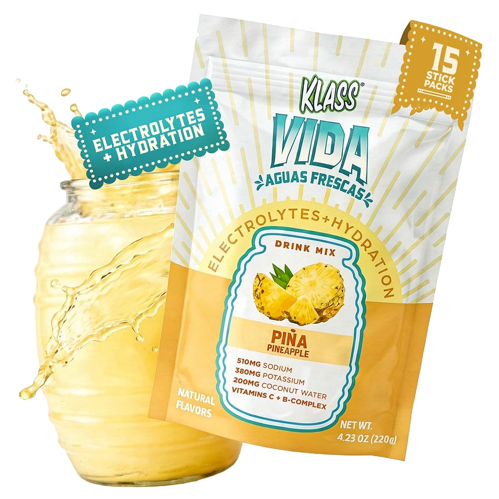 KLASS VIDA Variety Pack Hydration Sugar-Free Powder Packets