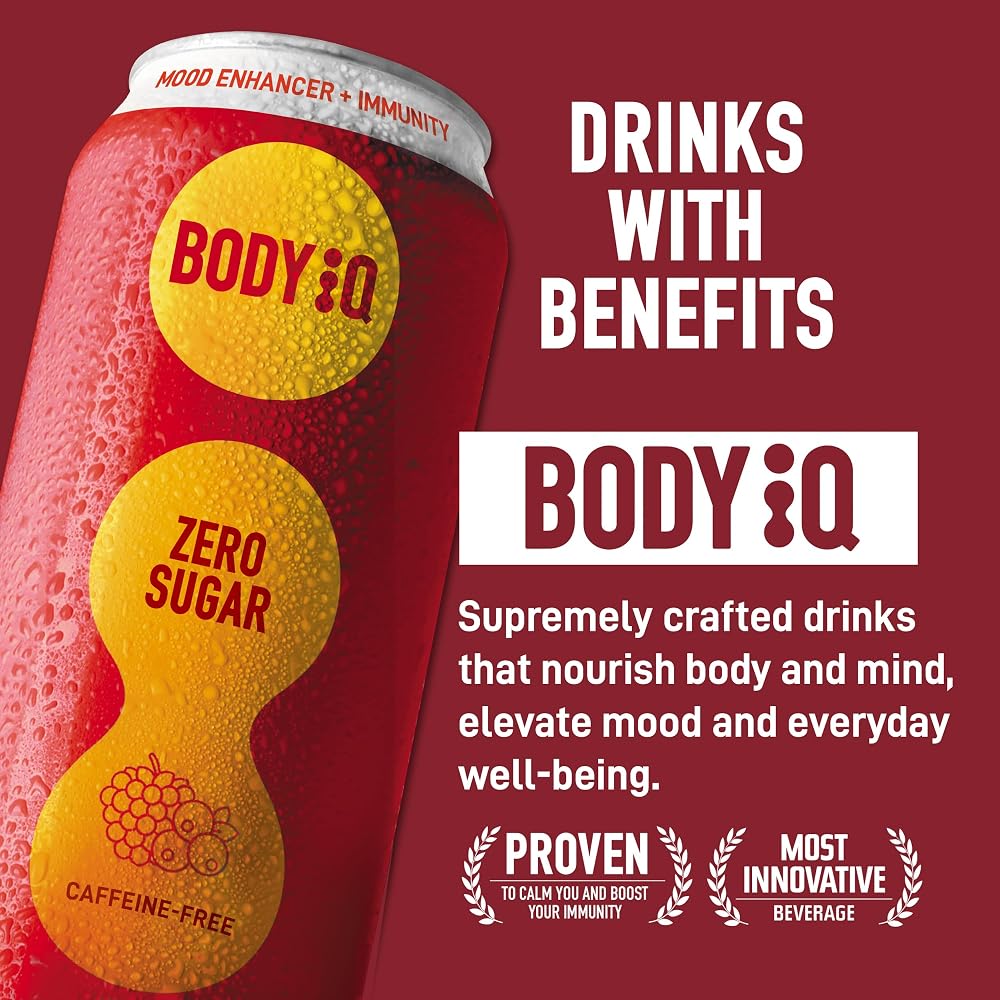Body Intelligence Mood + Immune Support Sparkling Water - 12 Pack - image 7