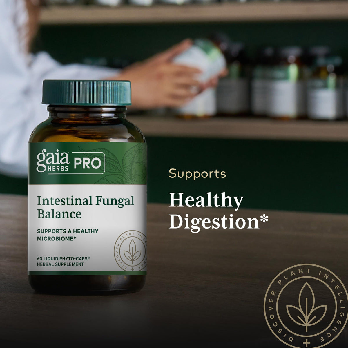 Gaia Herbs PRO Intestinal Fungal Balance - 60 Vegan Capsules - image 5