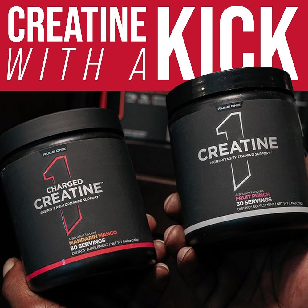 Rule 1 Charged Creatine - Multi-Function Workout Supplement