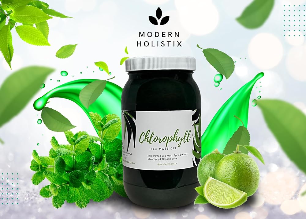 Modern Holistix Chlorophyll Sea Moss Gel - 8 Fl Oz - image 2
