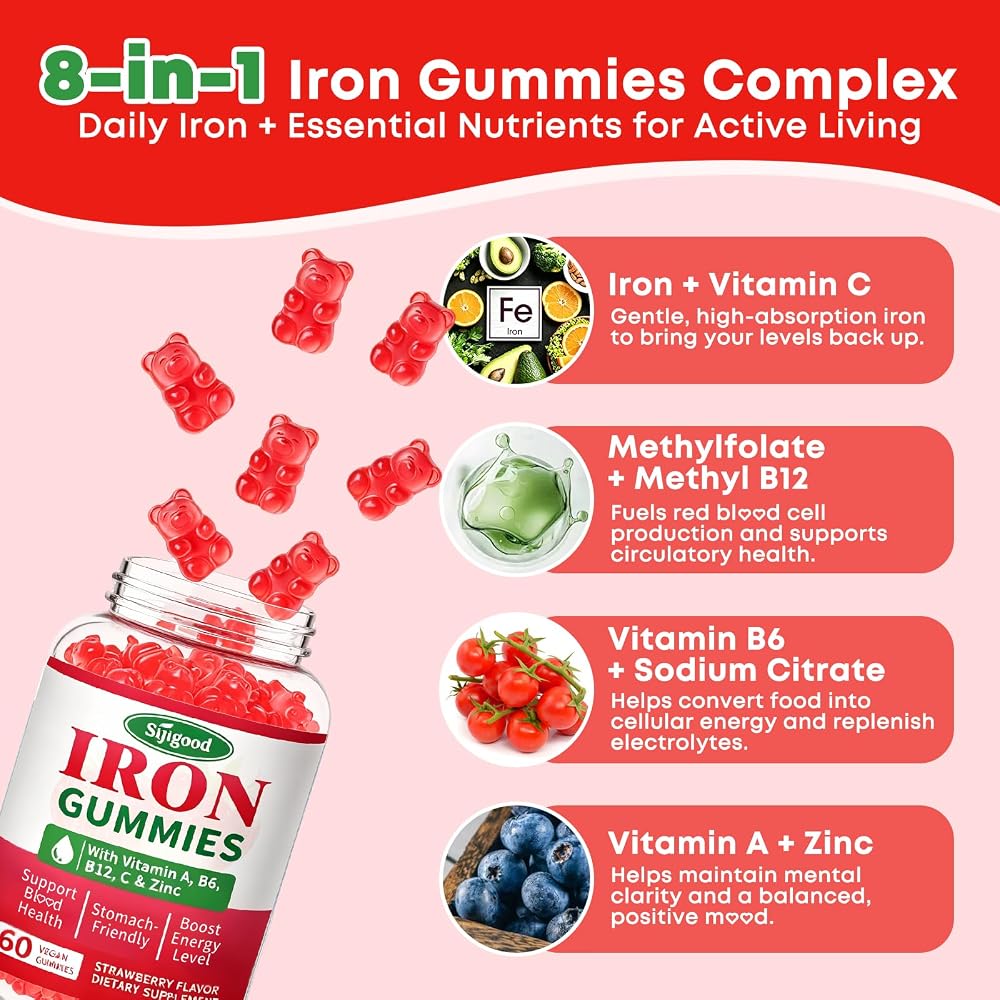 Sijigood Iron Gummies