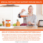 Step Above Proteins Immunity Collagen Peptides Orange Tangerine - 12 Oz - image 3