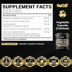 NUQIIT Berberine Supplement with Turmeric & Resveratrol - 60 Capsules - image 6