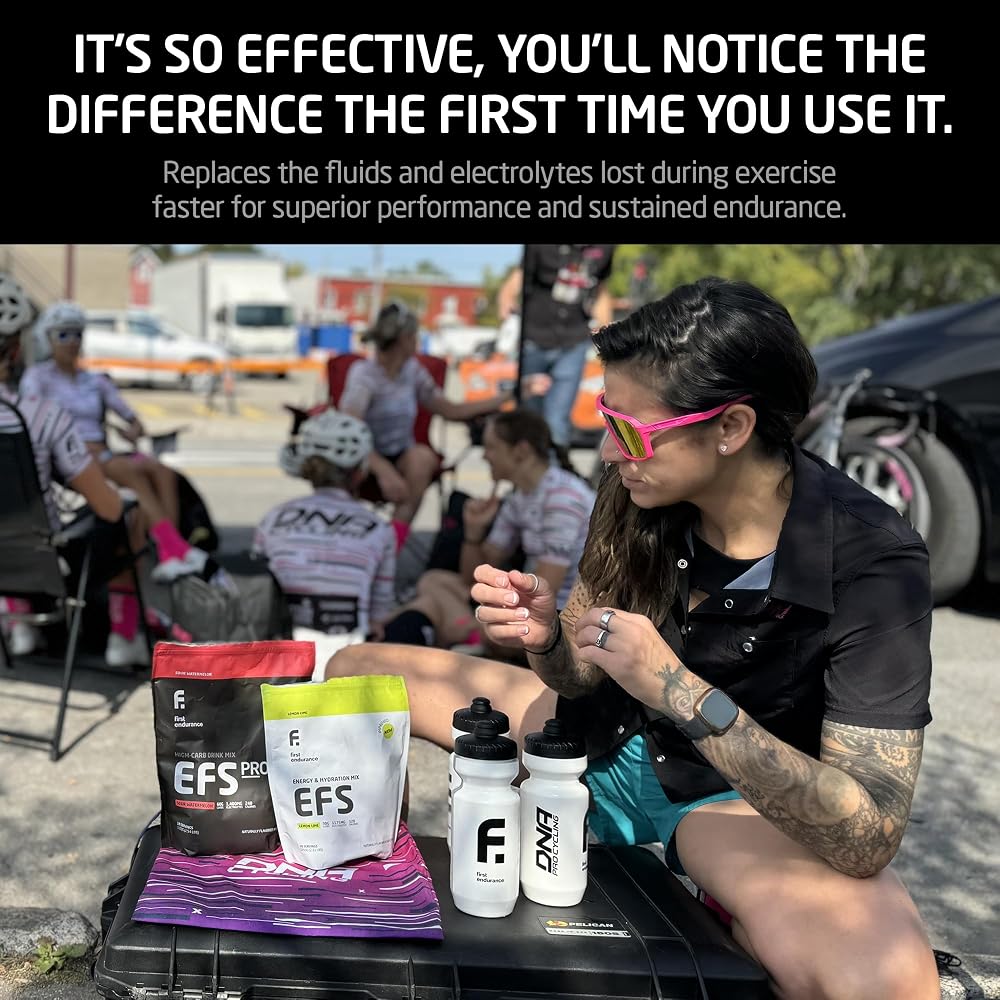 FIRST ENDURANCE EFS Hydration & Endurance Drink Mix - Premium