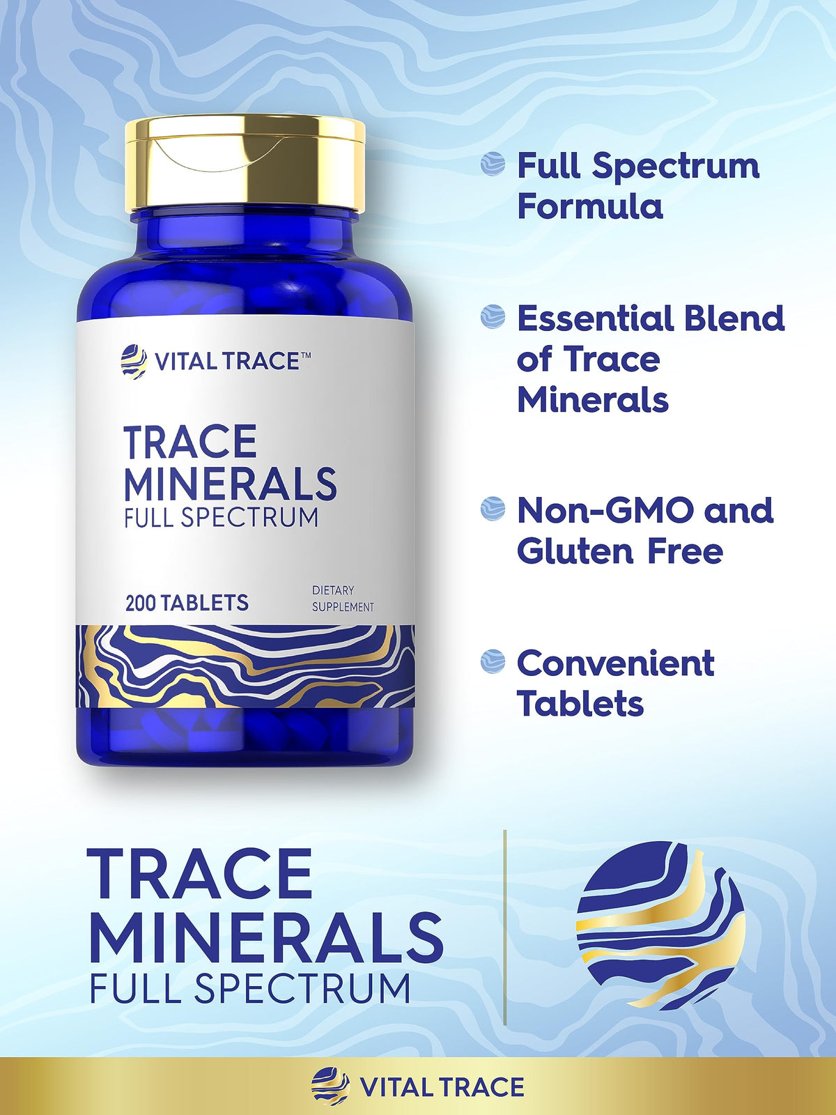 Carlyle Trace Minerals Full Spectrum - 200 Tablets - image 4