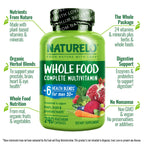 NATURELO Men's Multivitamin 50+ - 240 Vegetarian Capsules - image 2