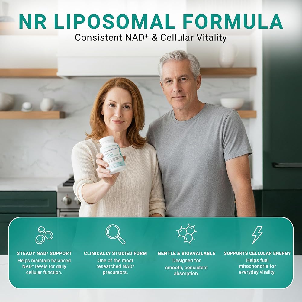 GenuinePurity Liposomal NR 300mg Nicotinamide Riboside - 60 Capsules - image 3